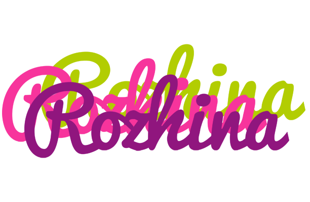 Rozhina flowers logo