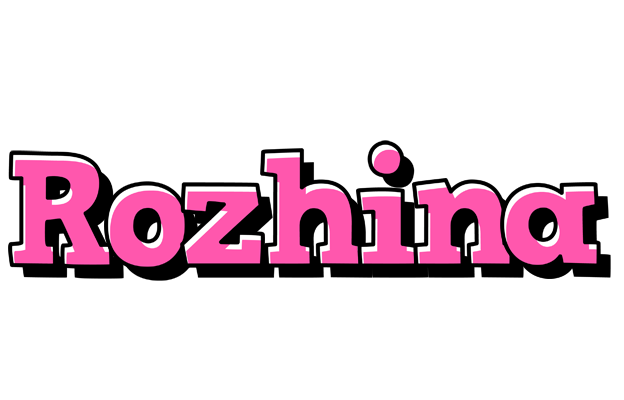 Rozhina girlish logo