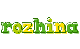 Rozhina juice logo