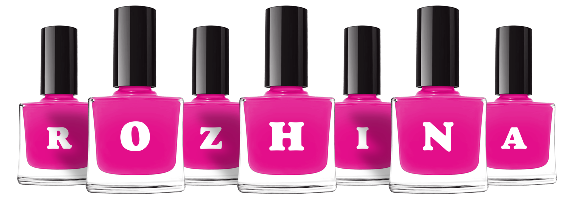 Rozhina nails logo