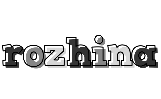 Rozhina night logo