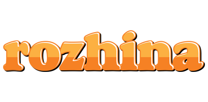 Rozhina orange logo