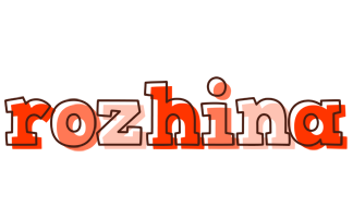 Rozhina paint logo