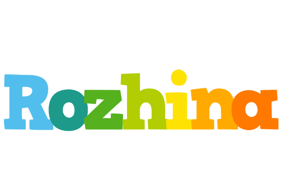 Rozhina rainbows logo