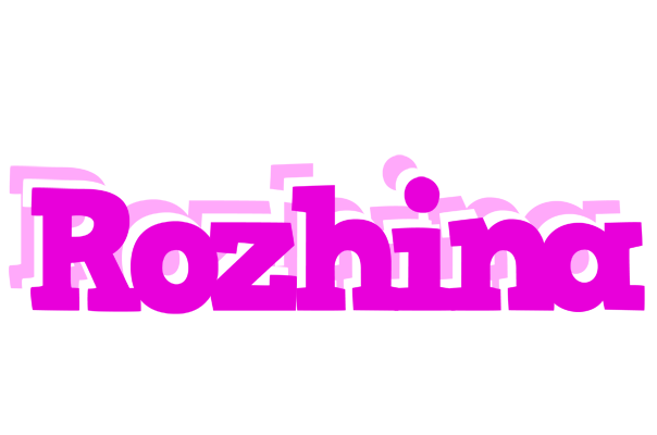 Rozhina rumba logo
