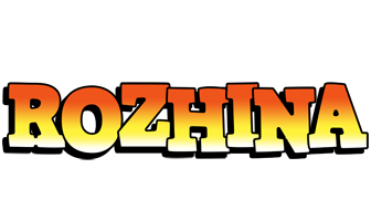 Rozhina sunset logo