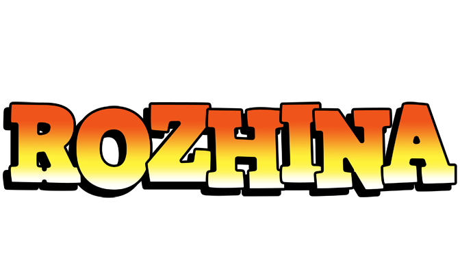Rozhina sunset logo