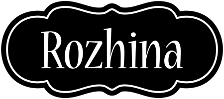 Rozhina welcome logo