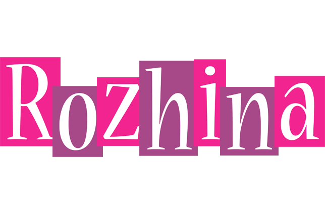 Rozhina whine logo