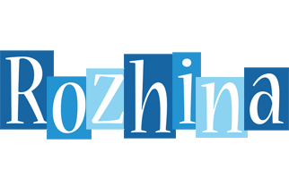 Rozhina winter logo