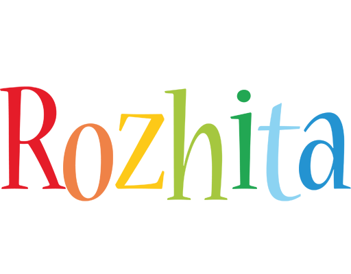Rozhita birthday logo