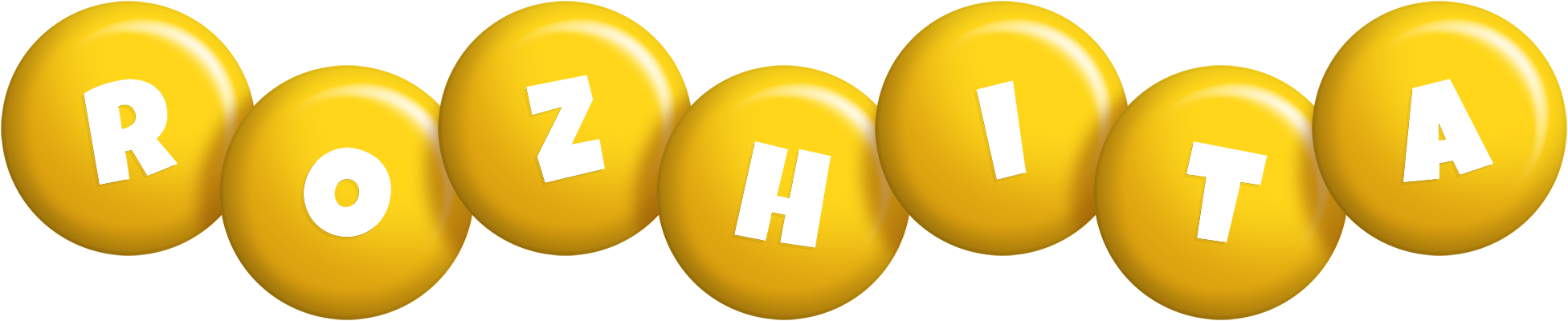 Rozhita candy-yellow logo