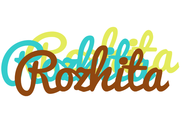 Rozhita cupcake logo