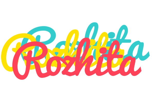 Rozhita disco logo