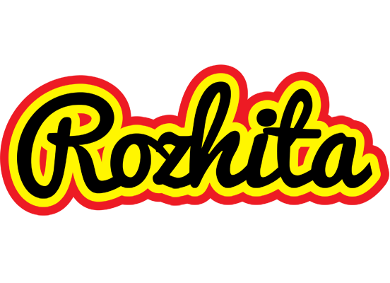 Rozhita flaming logo