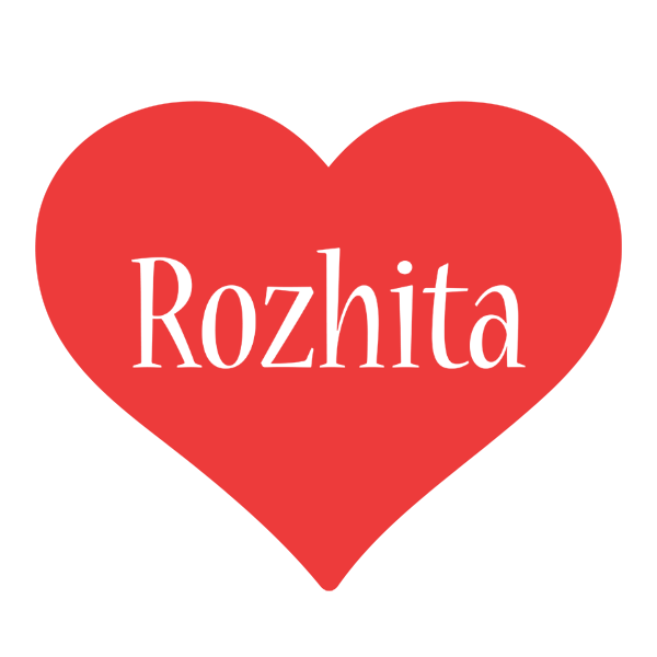 Rozhita love logo