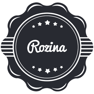 Rozina badge logo