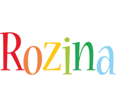 Rozina birthday logo