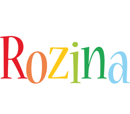 Rozina birthday logo