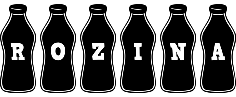 Rozina bottle logo