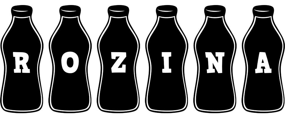 Rozina bottle logo