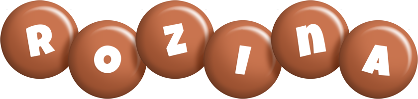 Rozina candy-brown logo