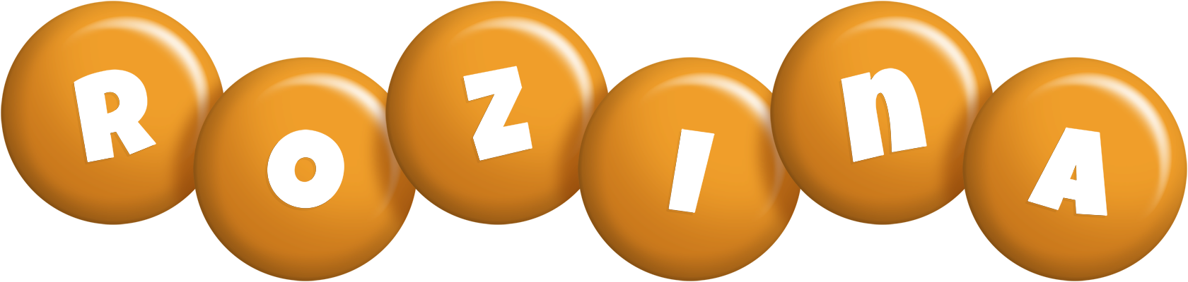 Rozina candy-orange logo