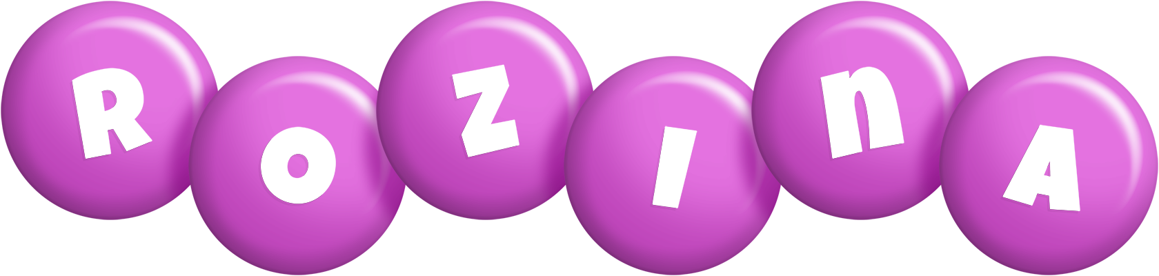 Rozina candy-purple logo
