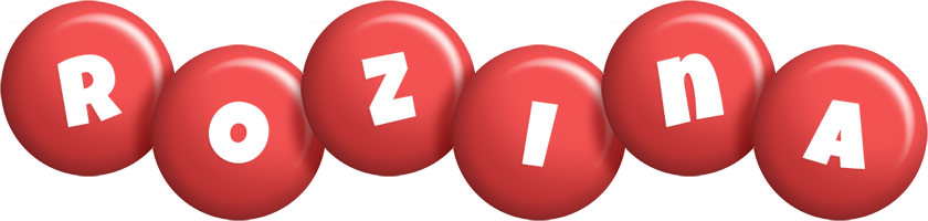 Rozina candy-red logo