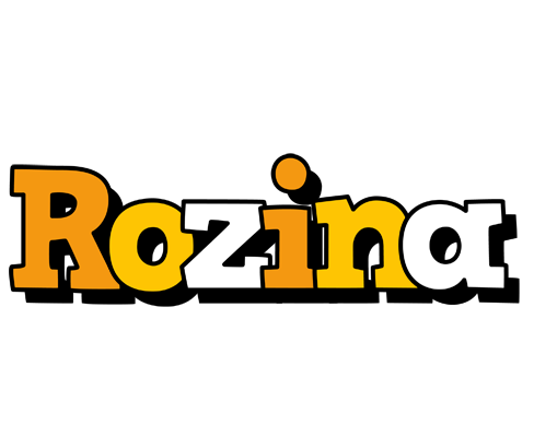 Rozina cartoon logo