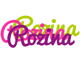 Rozina flowers logo