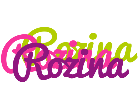 Rozina flowers logo