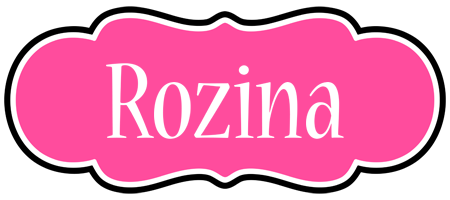 Rozina invitation logo