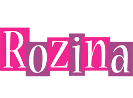 Rozina whine logo