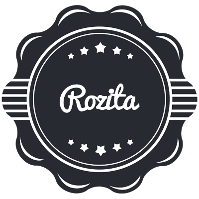 Rozita badge logo