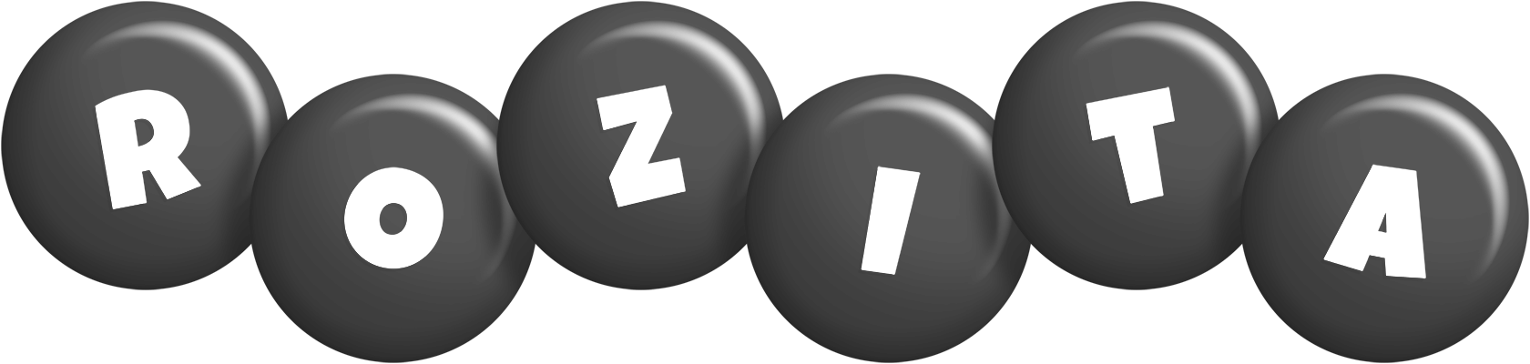 Rozita candy-black logo