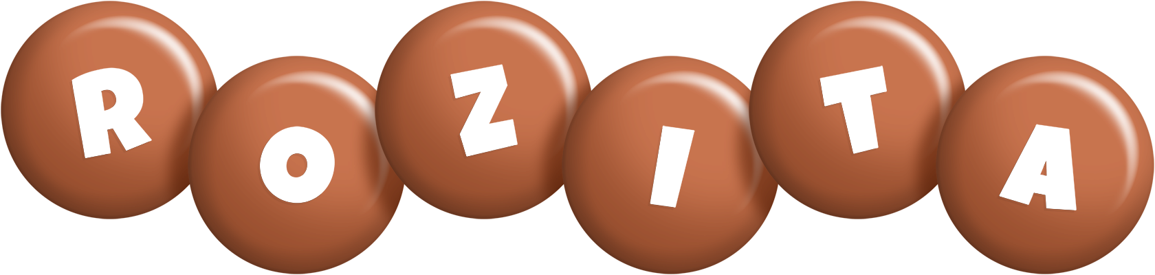 Rozita candy-brown logo