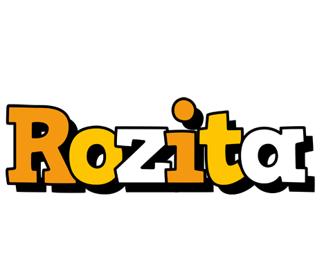 Rozita cartoon logo