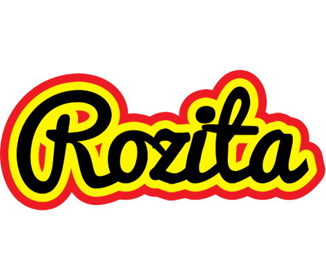 Rozita flaming logo