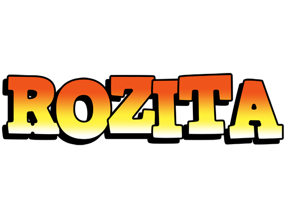 Rozita sunset logo