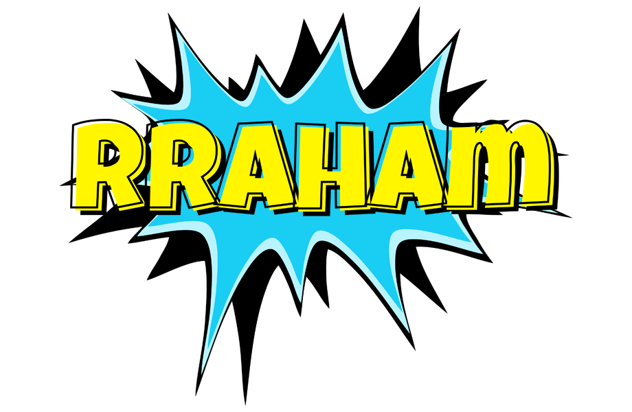 Rraham amazing logo