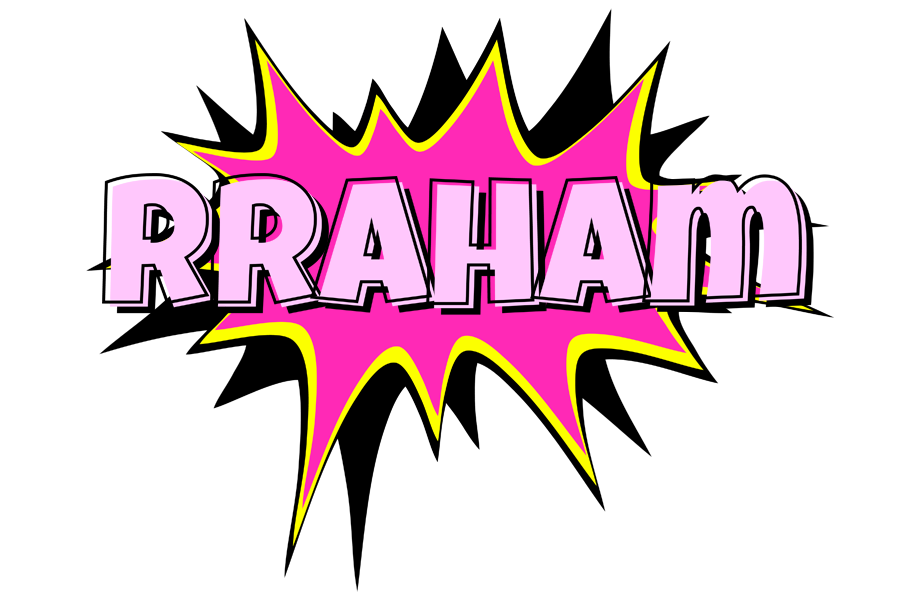 Rraham badabing logo