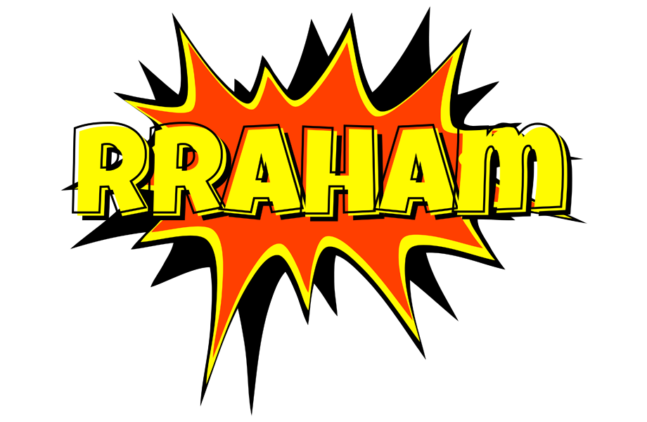 Rraham bazinga logo