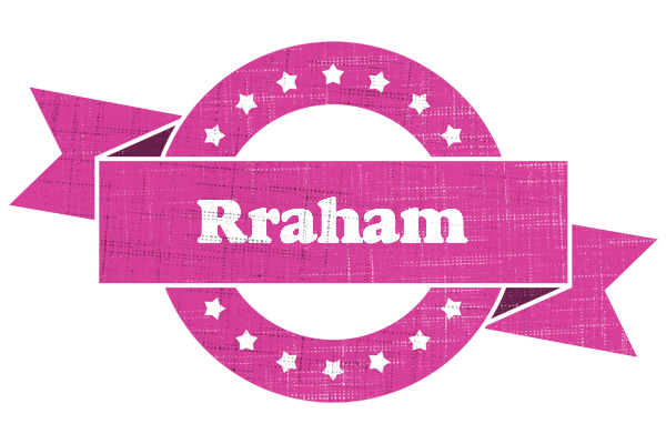 Rraham beauty logo