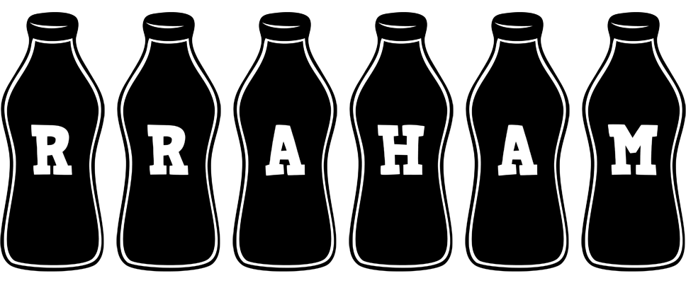 Rraham bottle logo