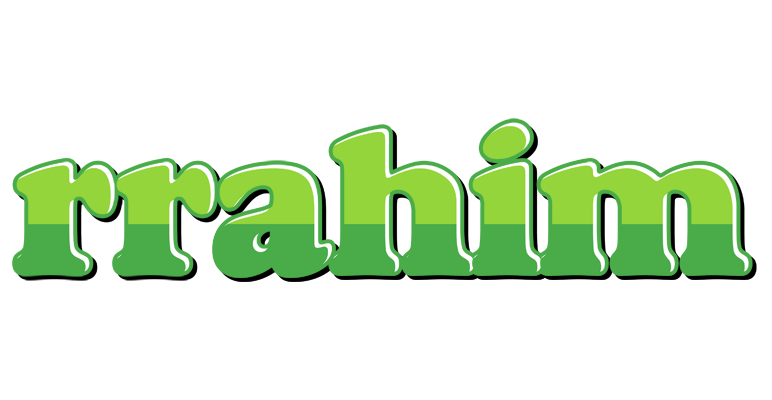 Rrahim apple logo