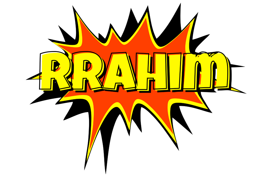 Rrahim bazinga logo