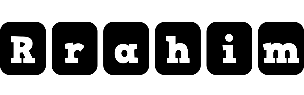 Rrahim box logo