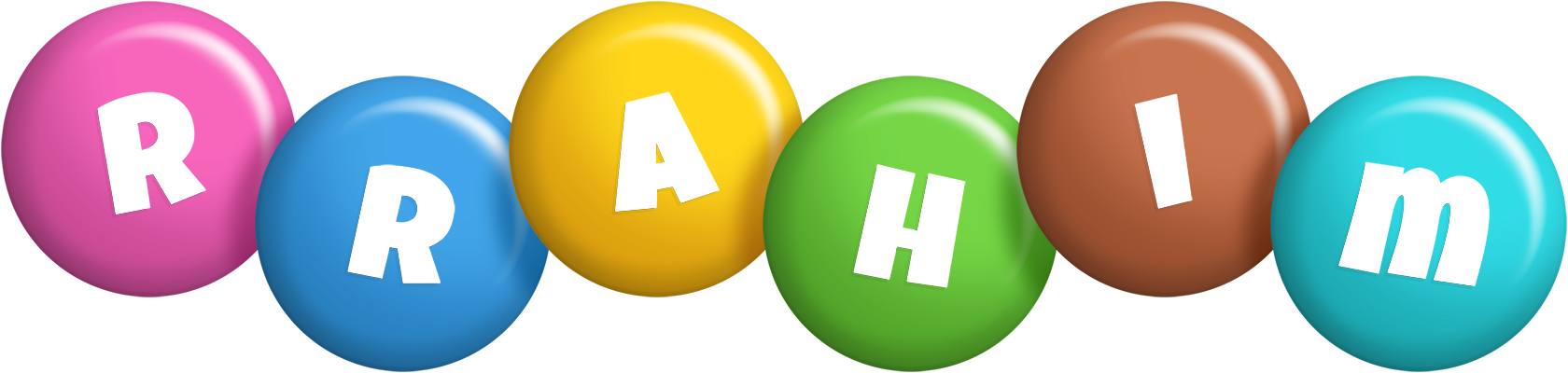Rrahim candy logo