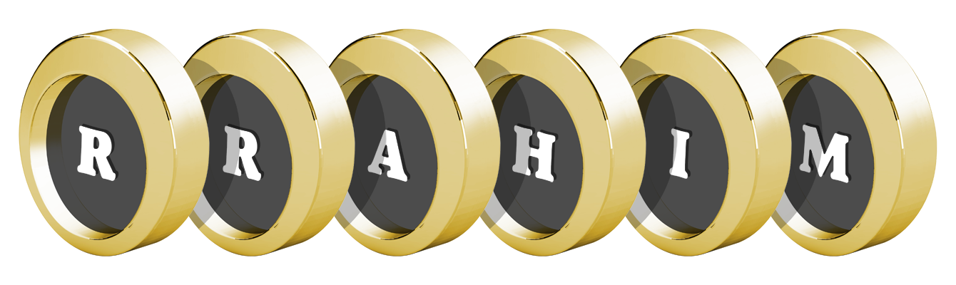 Rrahim gold logo